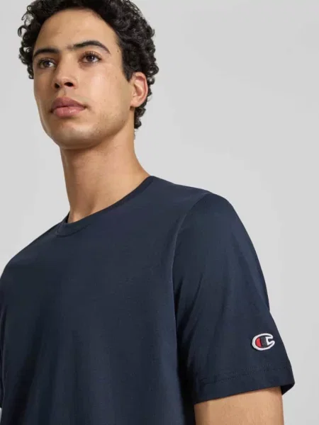 T-shirt z naszywką z logo w zestawie 2 szt. Champion