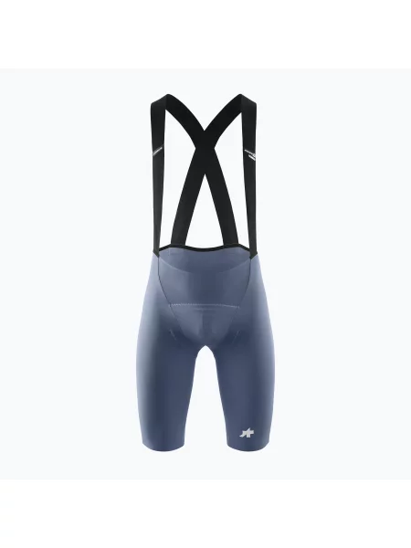 Tmavě Cyklistické šortky Assos Equipe R Bib Shorts modré