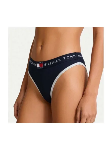 Tommy Hilfiger Underwear Tangá námornícka / červená / biela modrá