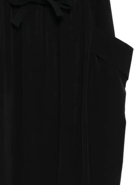 Hlače Yohji Yamamoto crna
