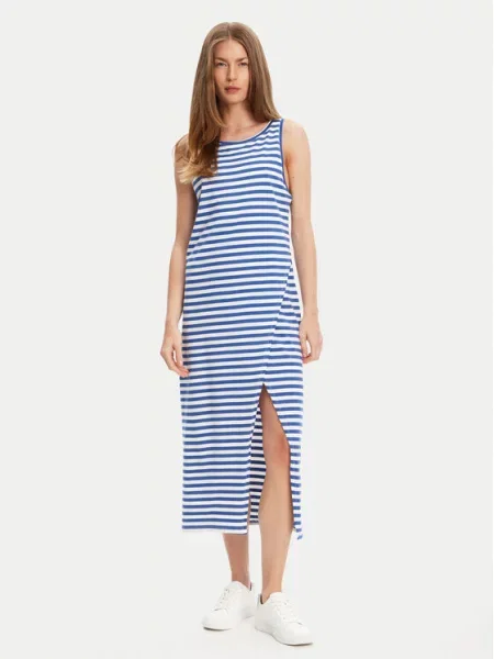 Poletna obleka United Colors Of Benetton modra