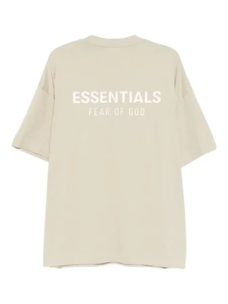 Класическа дълго тениска Fear Of God Essentials зелено