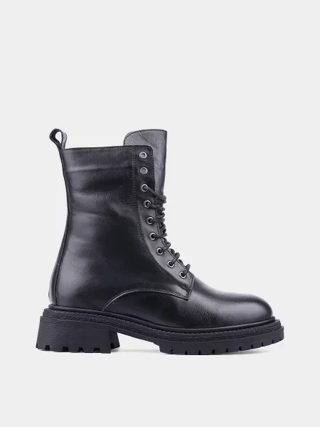 Шкіряні Черевики Attizzare чорний