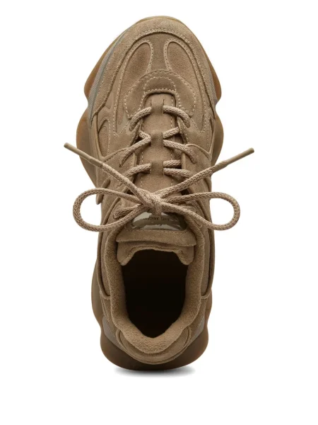 Sneakerși Axel Arigato cu șireturi din dantelă maro