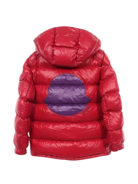 Geacă cu puf Moncler roșu