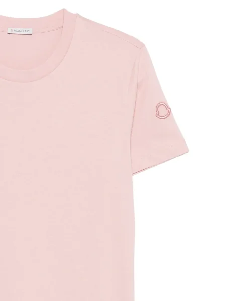 Tricou Moncler cu autograf roz
