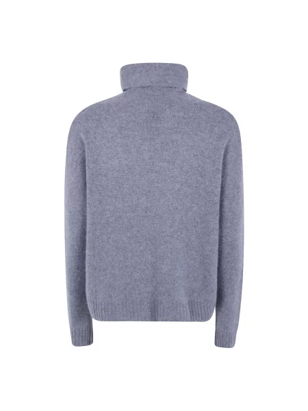 Sweter z golfem Kujten do golfa niebieski