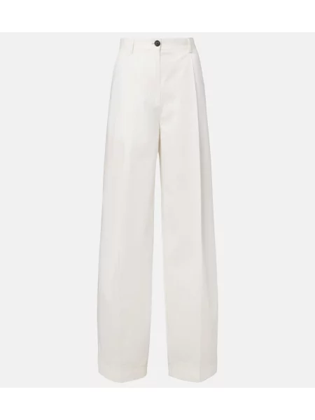 Pantaloni Toteme alb