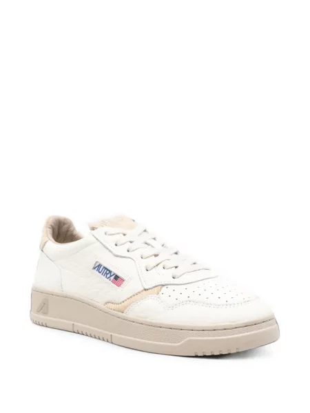 Sneakerși Autry din piele alb