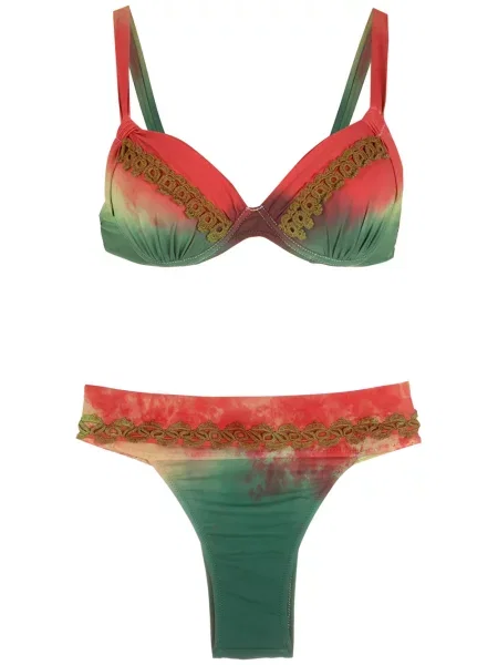 Haftowany tie dye bikini Amir Slama