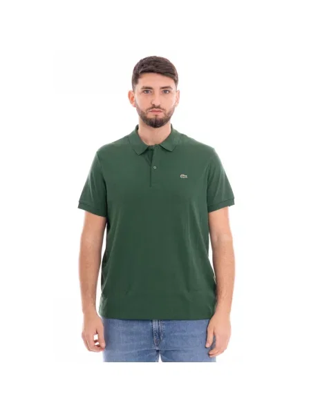 Koszulka polo Lacoste z krótkim rękawem zielona