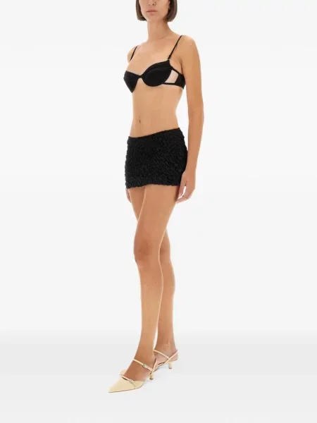 Fusta mini Selia Richwood negru