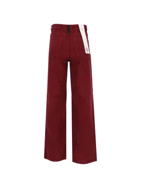 Pantaloni Amish de catifea cord roșu