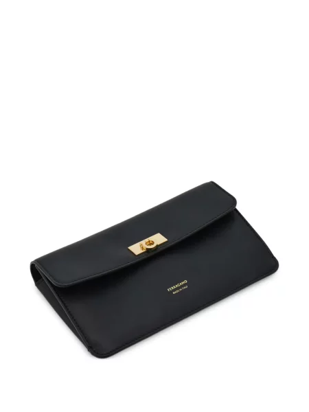 Geantă Ferragamo fără toc negru