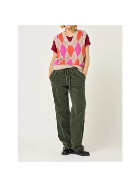 Spodnie Five Jeans zielone