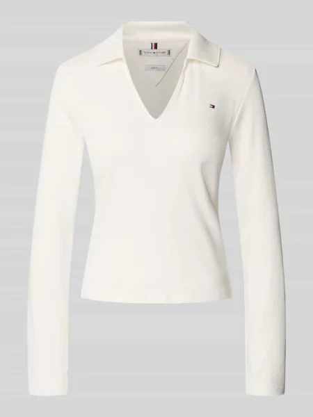 Tommy Hilfiger Koszulka Z Długim Rękawem weiss białe