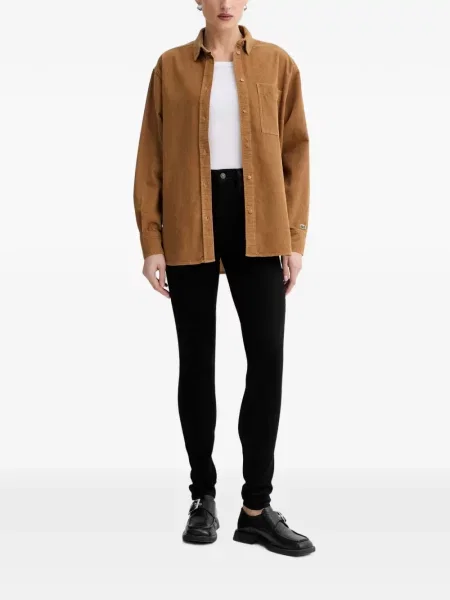 Gulerat blugi Levi's® cu glugă în carouri albastru