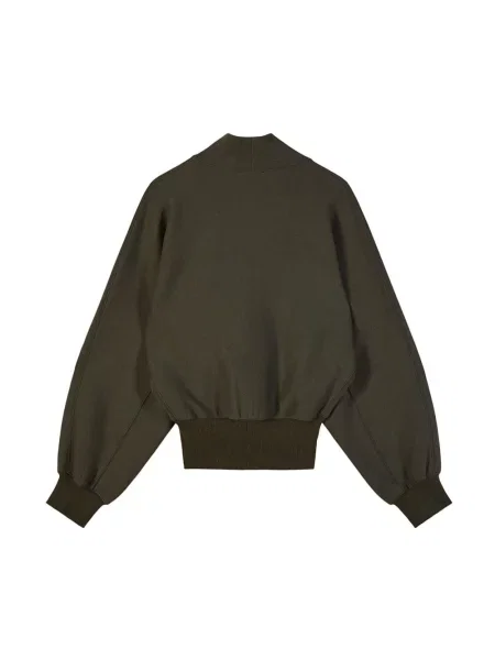 Bluza z kapturem Patrizia Pepe z kapturem zielona