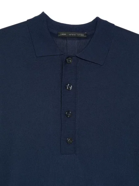 Поло тениска Low Brand синьо