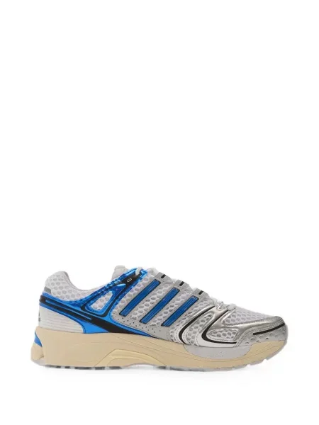 Gulerat fotbal pantaloni scurți Adidas din jerseu albastru