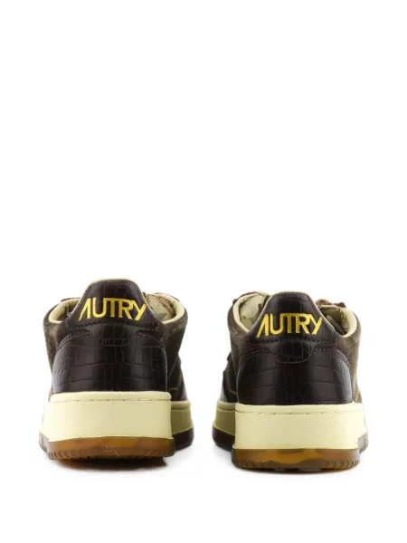 Sneakerși Autry maro