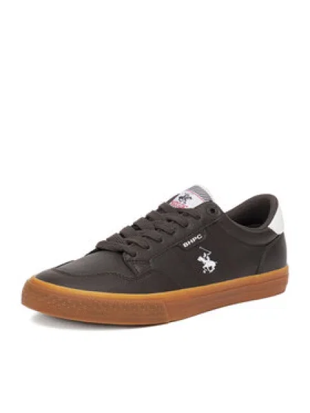Sneakersy Beverly Hills Polo Club hnedá