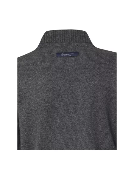 Sweter Jacquemus z kaszmiru szary