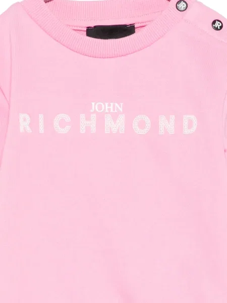 Sweter dziecięcy John Richmond różowy