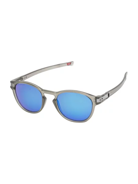 Okulary przeciwsłoneczne Oakley Latch matte grey ink/prizm sapphire polarized szare