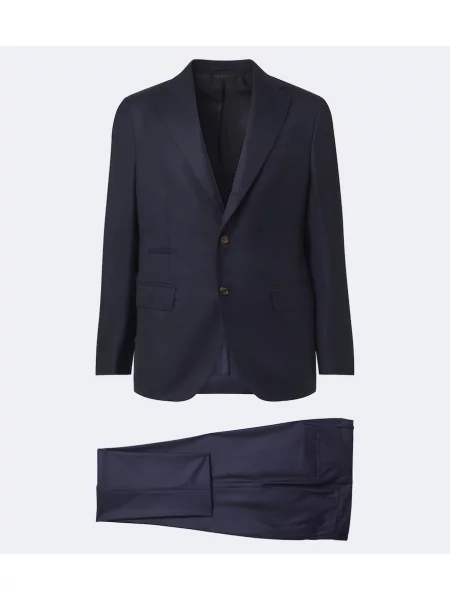 Costum Eleventy de lână albastru