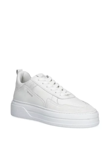 Sneakerși Copenhagen din piele alb