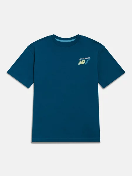 Детская футболка New Balance синяя
