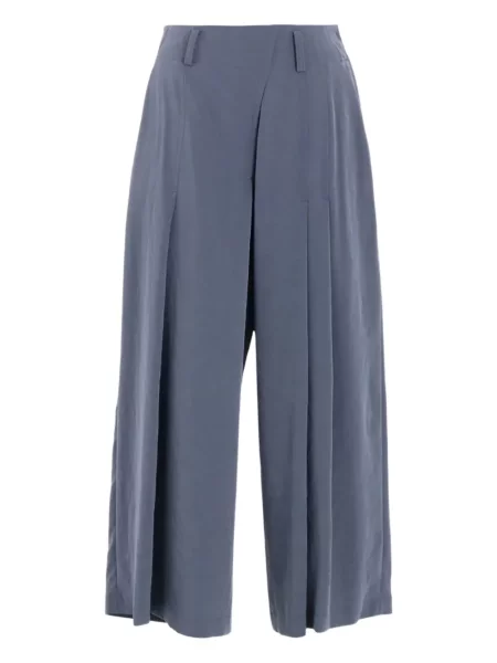 Pantaloni Y's plisate albastru