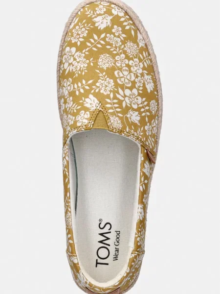 Эспадрильи Toms на платформе