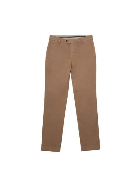 Spodnie Brooks Brothers brązowe