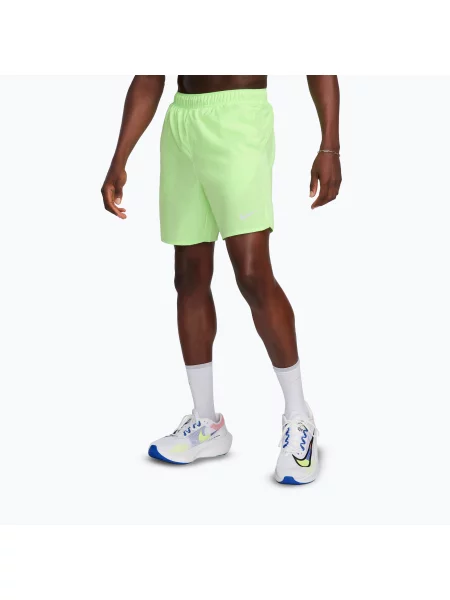 Mъжки шорти Nike Dri-Fit Challenger 7” Brief-Lined lime blast/lime blast зелено