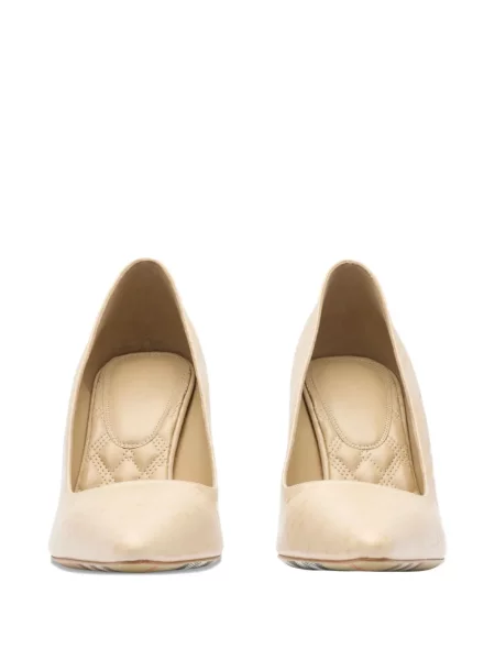 Pantofi cu toc Burberry din piele în carouri