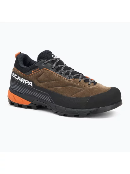 Férfi közelítő cipő SCARPA Rapid Xt Gtx caribou / rust orange Rapid Xt Gtx narancsszínű