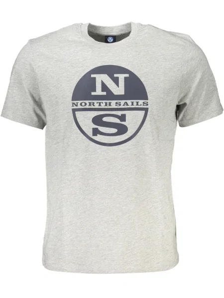 Къс тениска North Sails сиво