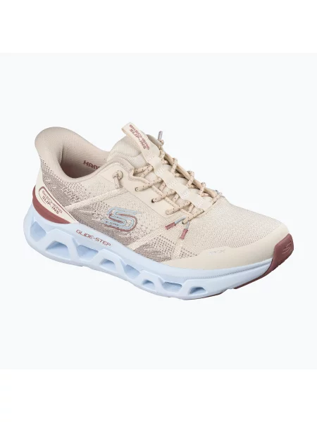 Sneakerși Skechers bej