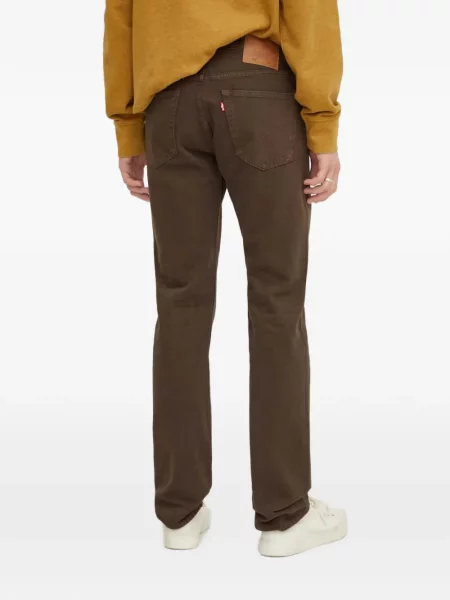 Retro lepršave traperice Levi's® lepršave s izlizanim efektom plava