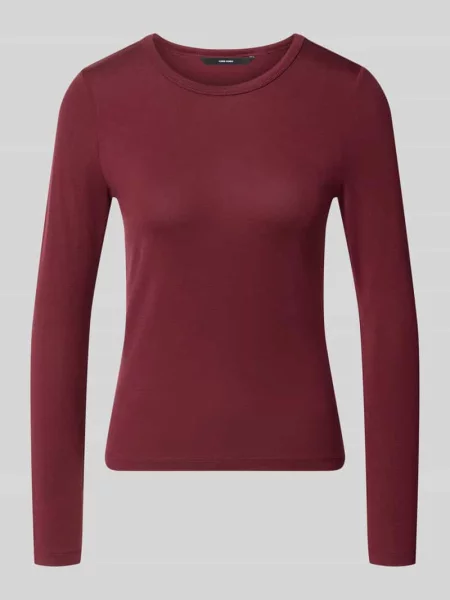 Bluzka z długim rękawem o kroju slim fit z mieszanka lyocellu model ADA' Vero Moda