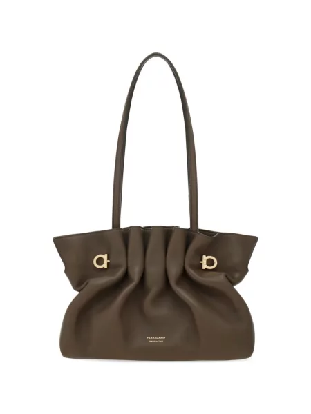 Geantă Ferragamo gri