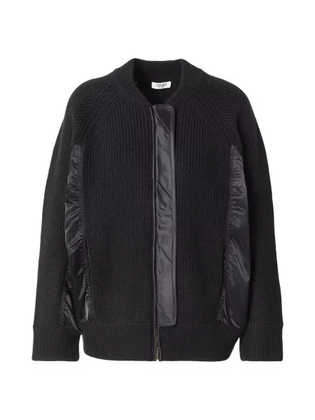 Liu Jo Geacă tricotată MAGLIA' negru