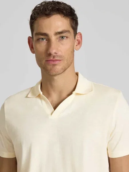 Koszulka polo w kroju slim fit z dekoltem w serek Mcneal