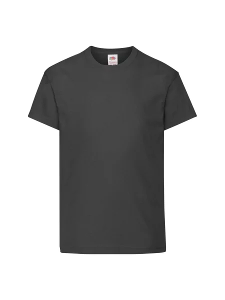 Tricou copii Fruit Of The Loom negru