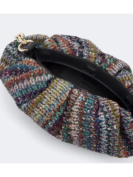 Geantă plic Missoni tricotate