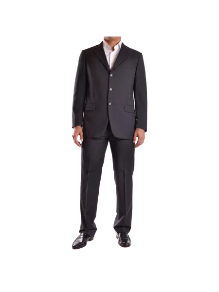 Garnitur Burberry wełniany elegancki czarny