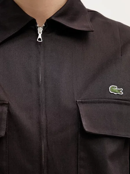 Lacoste kezeslábas női elasztánnal barna