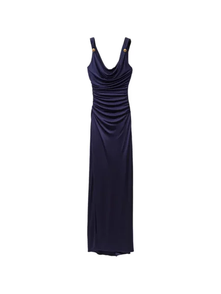 Rochie Versace din jerseu albastru